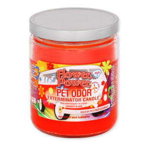 Candle Jar Flower Power